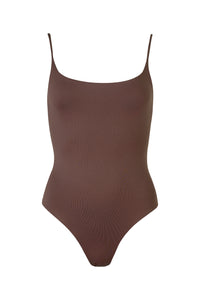 SYLWIA SWIMSUIT CHOCOLATE BROWN